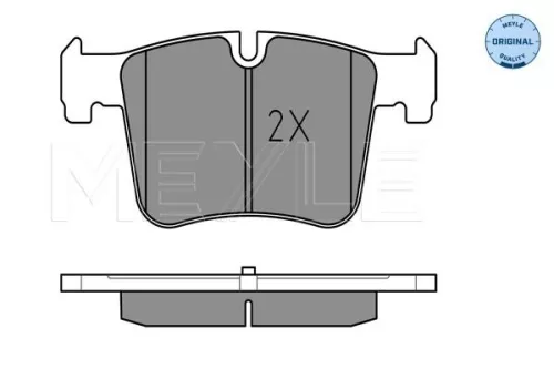 MEYLE Brake Pad Set, disc brake (025 251 9919)