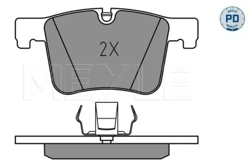 MEYLE Brake Pad Set, disc brake (025 251 9919/PD)
