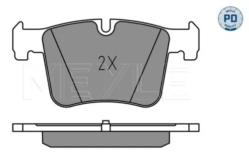 MEYLE Brake Pad Set, disc brake (025 251 9919/PD)