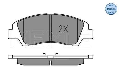 MEYLE Brake Pad Set, disc brake (025 259 7617)