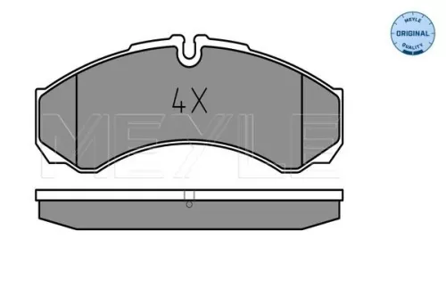 MEYLE Brake Pad Set, disc brake (025 291 2120)