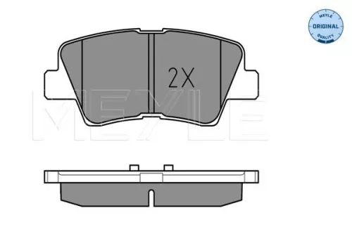 MEYLE Brake Pad Meyle (025 253 3715/W)