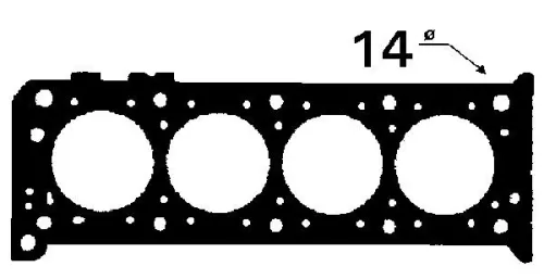 BGA BGA CH4395 Gasket, cylinder head 