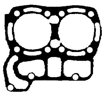 BGA BGA CH9366 Gasket, cylinder head 