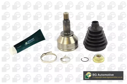 BGA BGA CV2302A Outer front axle left front axle right BGA Cv Joint & Boot Kit 