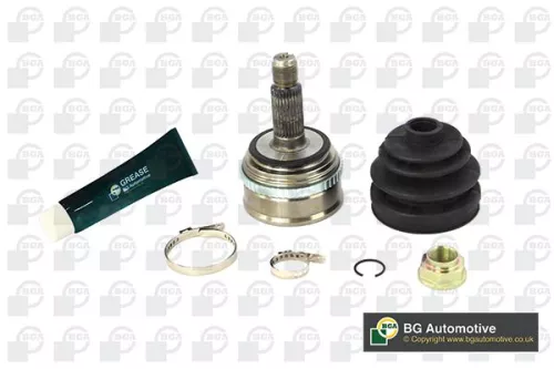 BGA BGA CV2502A Outer front axle left front axle right BGA Cv Joint & Boot Kit 