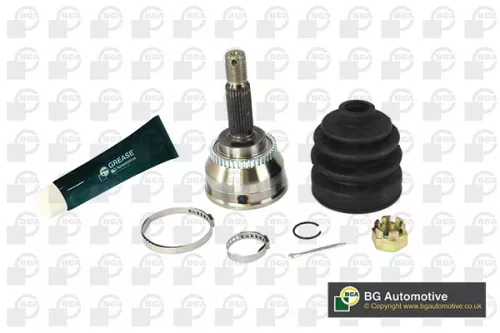 BGA BGA CV2702A Outer front axle left front axle right BGA Cv Joint & Boot Kit 