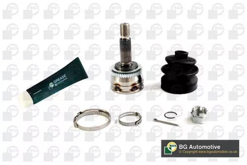 BGA BGA CV2714A Outer front axle left front axle right BGA Cv Joint & Boot Kit 