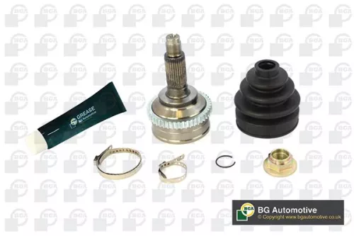 BGA BGA CV3603A Outer front axle left front axle right BGA Cv Joint & Boot Kit 