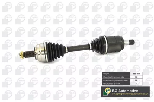 BGA DS0911LA Drive Shaft