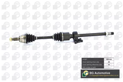 BGA BGA DS0915R BGA DS0915R Drive Shaft 