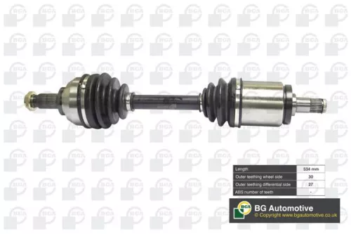 BGA DS0916L Drive Shaft