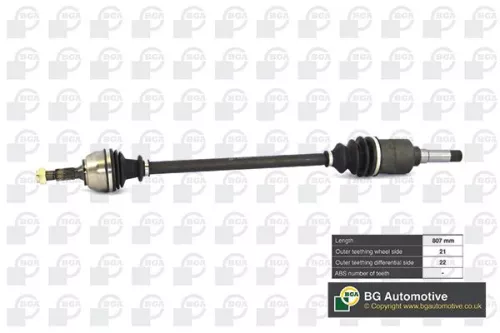 BGA DS1400R Drive Shaft