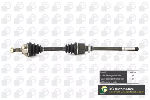BGA BGA DS1410R BGA DS1410R Drive Shaft 