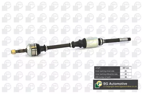 BGA BGA DS1416RA BGA DS1416RA Drive Shaft 