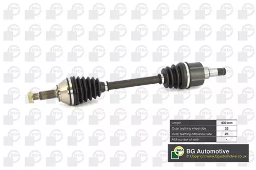 front axle left BGA Drive Shaft