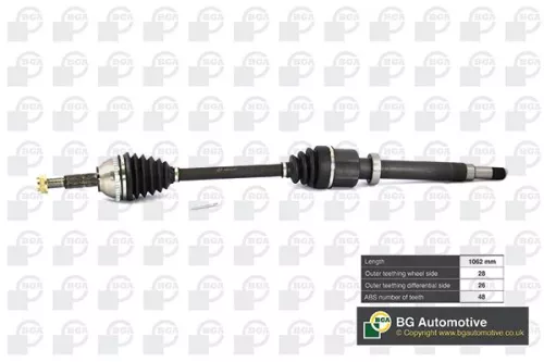 BGA BGA DS2320RA BGA DS2320RA Drive Shaft 