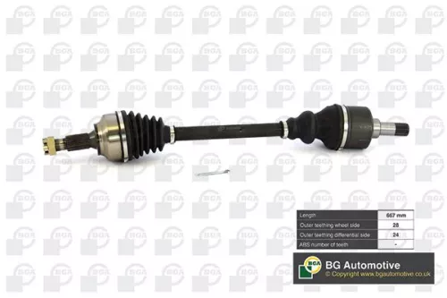 BGA DS6736L Drive Shaft