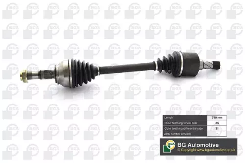 BGA DS6738L Drive Shaft