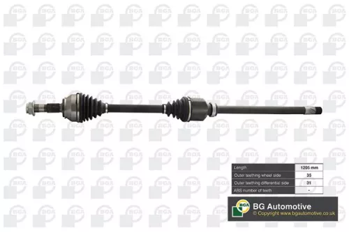 BGA DS6738R Drive Shaft