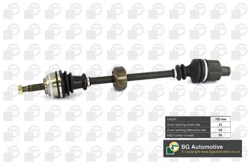 BGA Drive Shaft (DS7301RA)