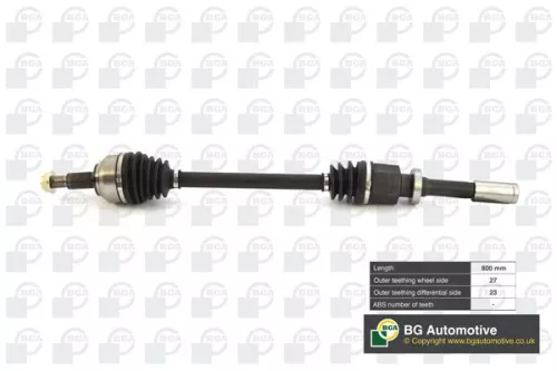 BGA DS7326R Drive Shaft