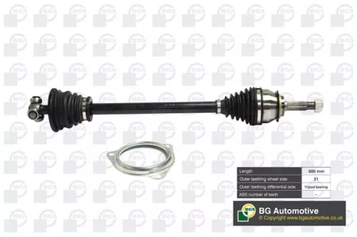 BGA DS7360L Drive Shaft