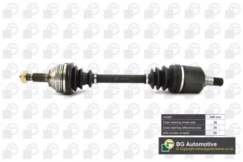 BGA BGA DS7513L BGA DS7513L Drive Shaft 