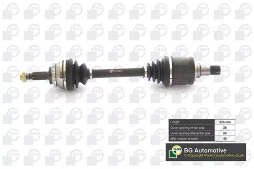 BGA BGA DS7608L BGA DS7608L Drive Shaft 