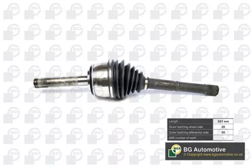 BGA BGA DS9103 BGA DS9103 Drive Shaft 