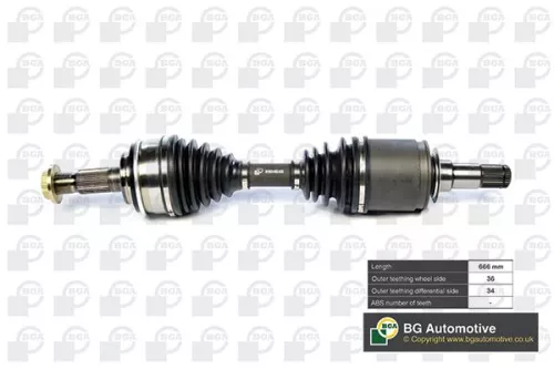 BGA BGA DS9104 BGA DS9104 Drive Shaft 