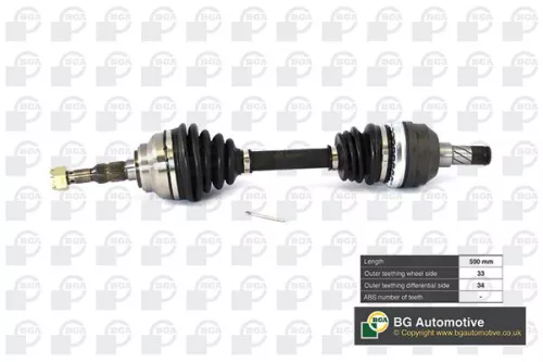 BGA BGA DS9509L BGA DS9509L Drive Shaft 