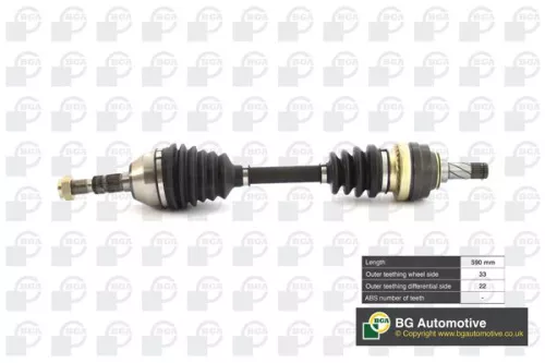 BGA BGA DS9515L BGA DS9515L Drive Shaft 