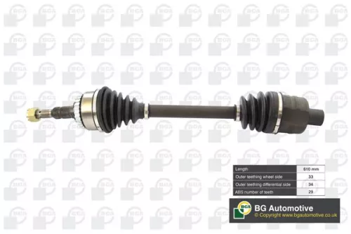 BGA BGA DS9527R BGA DS9527R Drive Shaft 