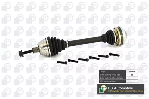 BGA DS9615 Drive Shaft