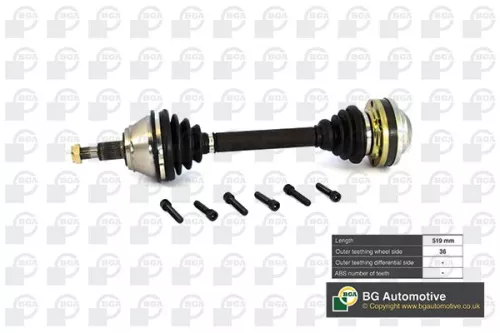 BGA DS9625L Drive Shaft