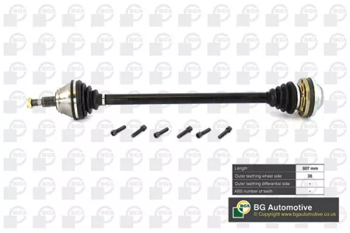 BGA BGA DS9625R BGA DS9625R Drive Shaft 