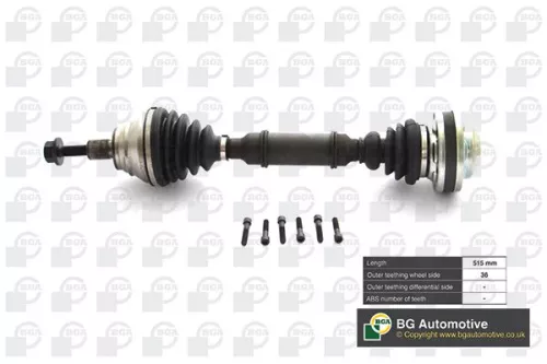 BGA BGA DS9631L BGA DS9631L Drive Shaft 