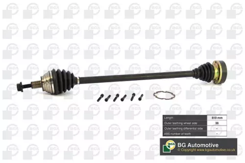Bga Front Right Drive Shaft For Audi Seat Skoda Vw A3 Altea Altea Xl Caddy Caddy