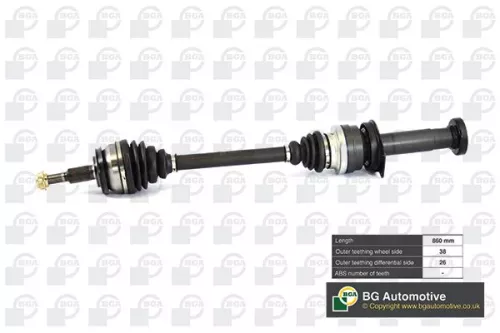 BGA BGA DS9639R BGA DS9639R Drive Shaft 