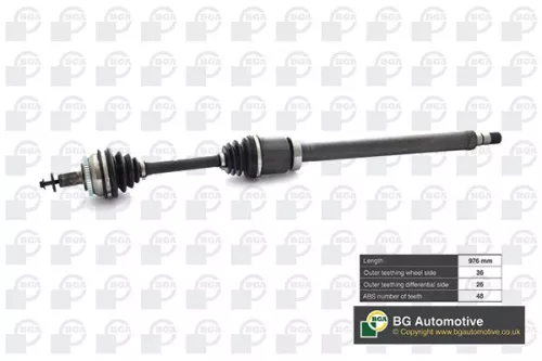 BGA DS9707RA Drive Shaft