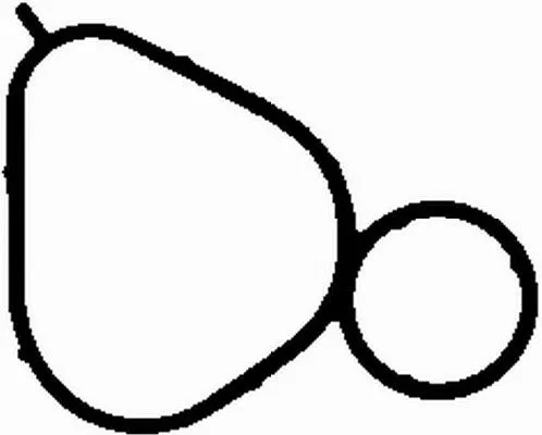 BGA Gasket, intake manifold (MG2560)