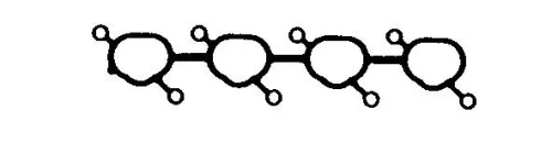 BGA Gasket, intake manifold (MG9300)