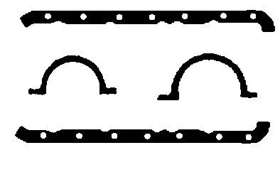 BGA BGA OK6378 Gasket Set, oil sump 