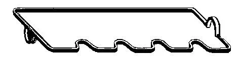BGA BGA RC6390 Gasket, cylinder head cover 