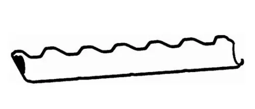 BGA BGA RC9389 Gasket, cylinder head cover 