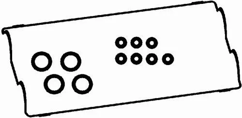 BGA BGA RK4360 Gasket Set, cylinder head cover 