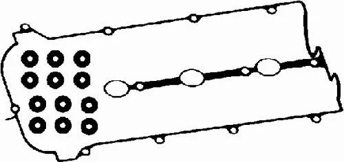 BGA BGA RK5329 Gasket Set, cylinder head cover 