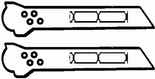 BGA BGA RK6324 Gasket Set, cylinder head cover 