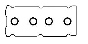 BGA BGA RK6333 Gasket Set, cylinder head cover 